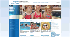 Desktop Screenshot of freibad-ld.de